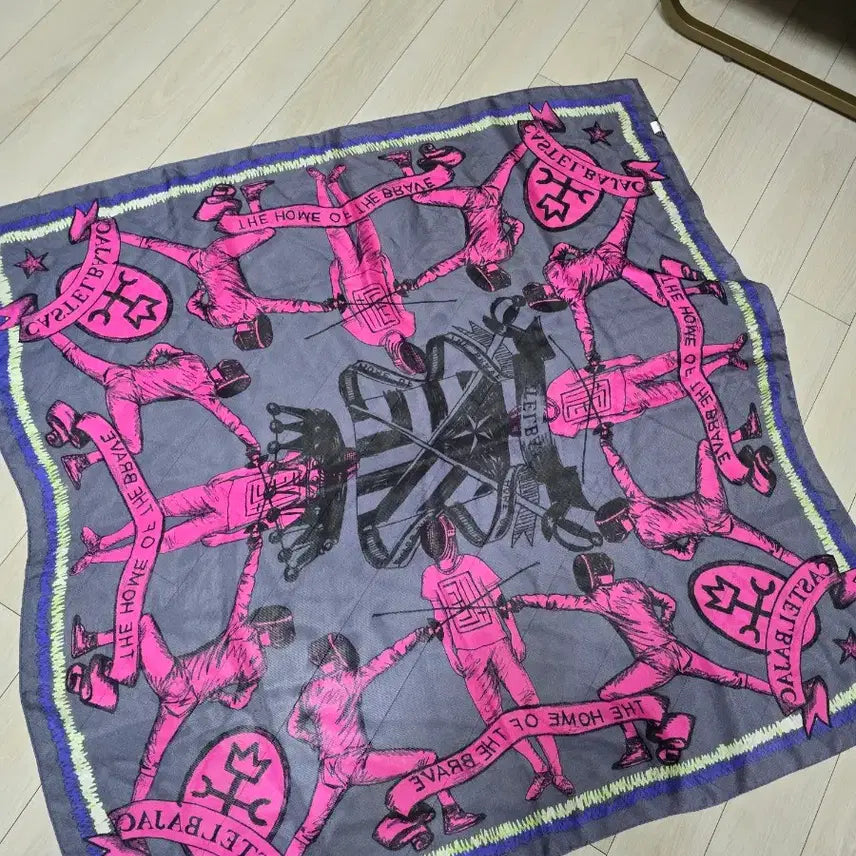 [SOLD OUT] 카스텔바작 실크 스카프/실크100