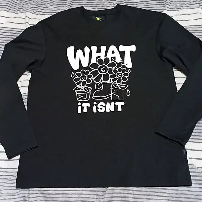 [BUNJANG] What it is Basic Long Sleeve Shirt / 와릿이즌 긴팔 실측100 가슴51 기장66