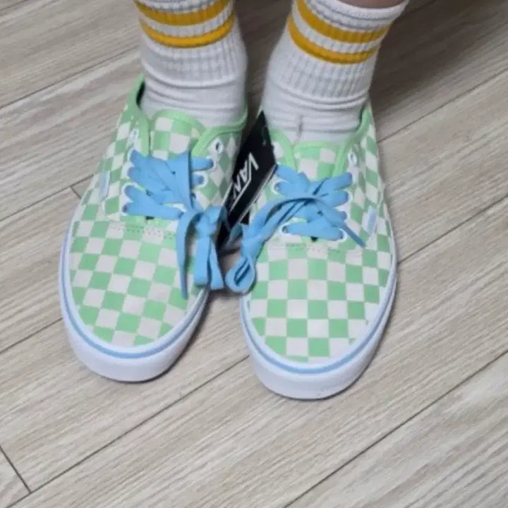 [BUNJANG] Vans Checkerboard Authentic US6.5 Sneakers / 새상품/반스 체커보드 어센틱/US6.5/235추천