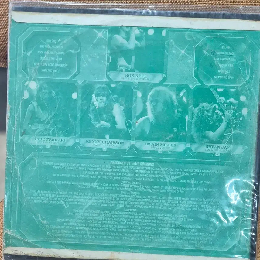 [BUNJANG] The Final Frontier LP Vinyl Record / The Final Frontier keel  LP