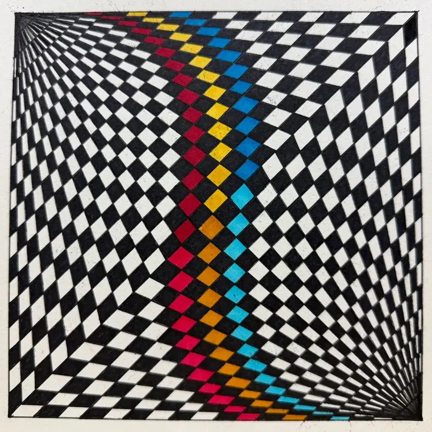 [BUNJANG] Abstract Painting J-31 Artwork / 추상화. 작품 J-31