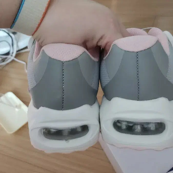 [BUNJANG] Everlast Gray/Pink Dial Sneakers / 에버라스트 다이얼 운동화 그레이/핑크 새상품