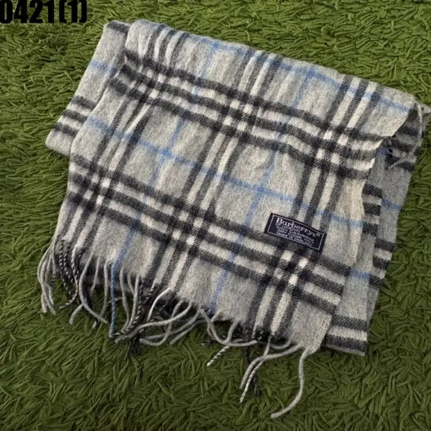 [SOLD OUT] 버버리 체크 캐시미어 목도리 머플러 스카프
