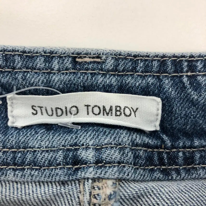 [BUNJANG] Studio Tomboy Denim Skirt / 스튜디오톰보이 절개라인 데님스커트 25-26