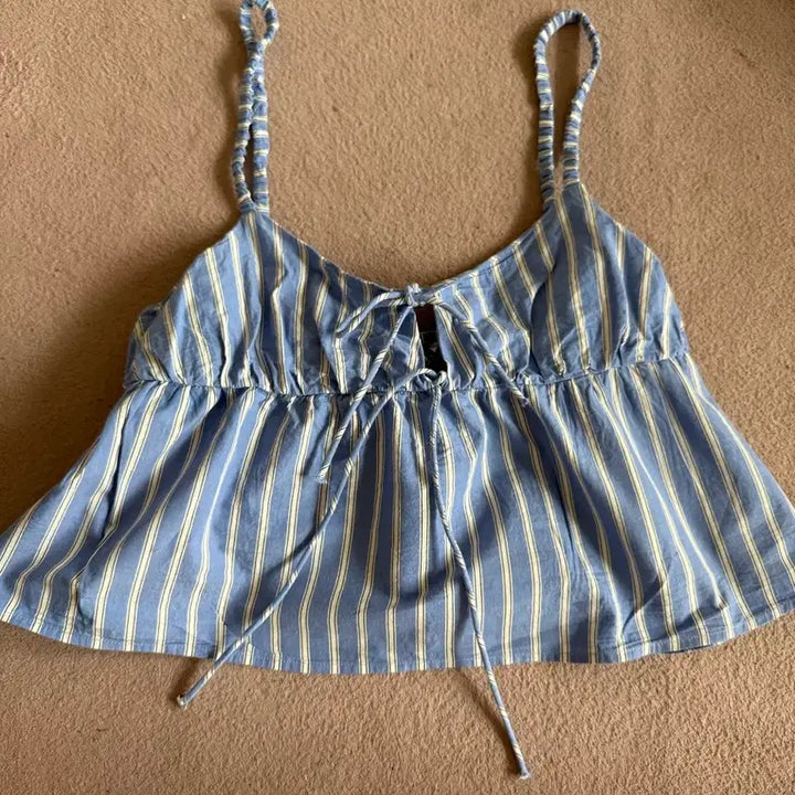 [SOLD OUT] 자라 Zara 스트라이프 탑 M