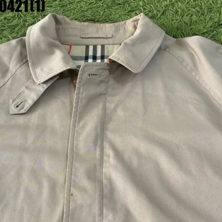 [BUNJANG] Burberry Beige Check Lined Jacket / 버버리  beige 톤 체크 안감 자켓
