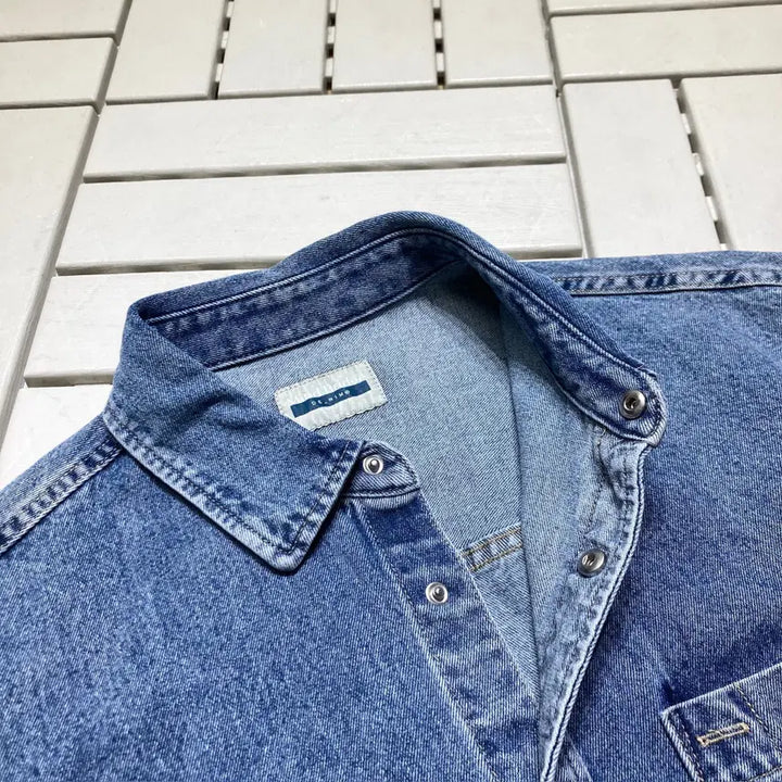 [BUNJANG] Mind Bridge Denim Shirt Jacket / [100]마인드브릿지 데님 셔츠 자켓 0457 "