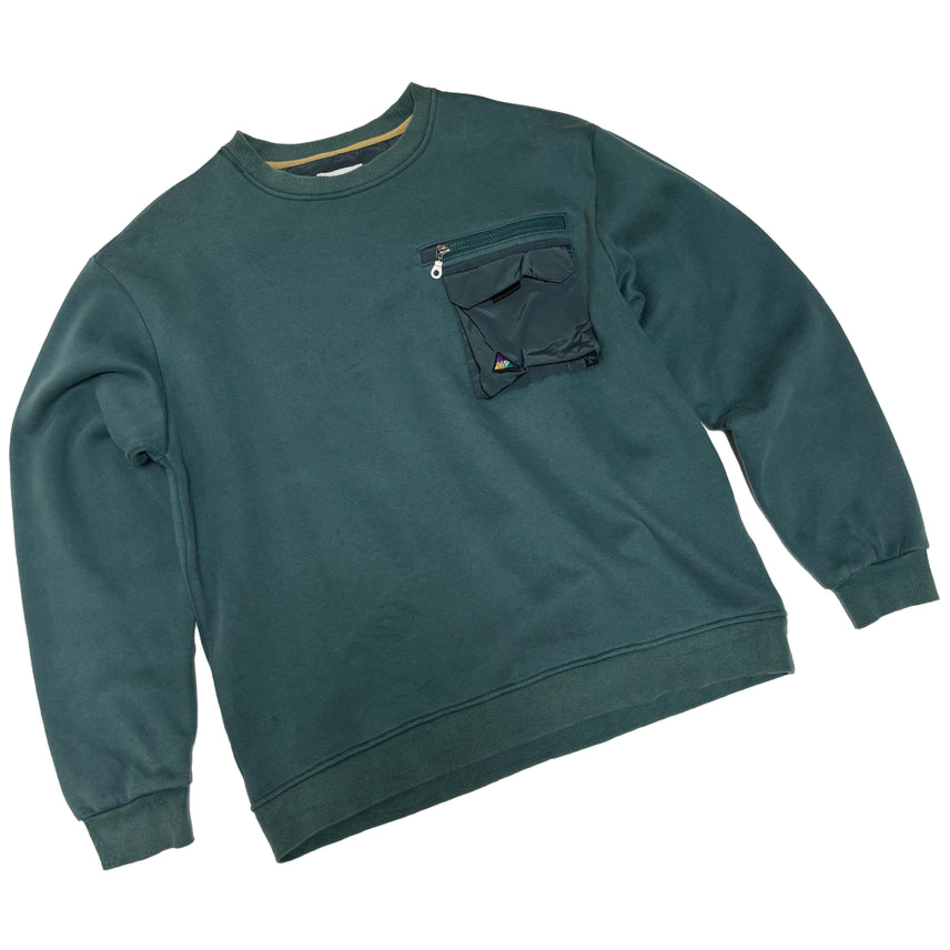 [BUNJANG] Hush Puppies Utility Pocket Sweatshirt / 허쉬파피 유틸리티 포켓 맨투맨