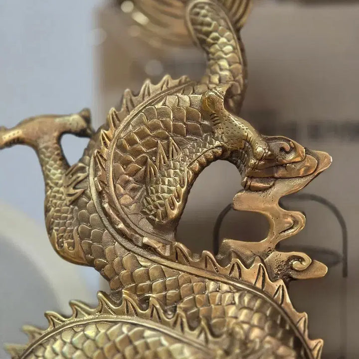 [BUNJANG] Brass Dragon Sculpture / 황동 용 조각상