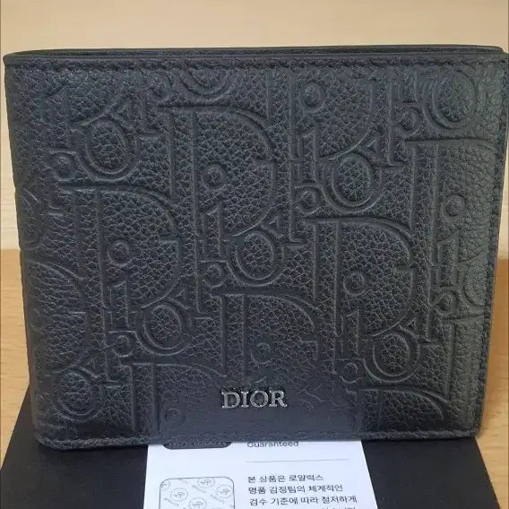[SOLD OUT] (미사용)디올 그래비티 반지갑/지갑 새상품급 정품(감정서O)