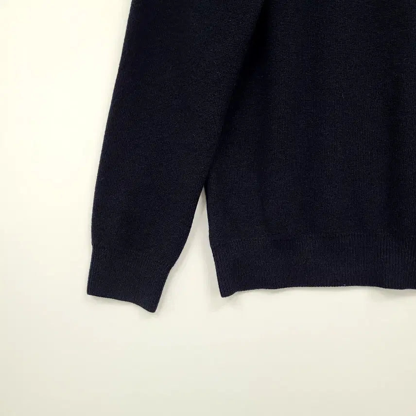 [BUNJANG] Lacoste Dark Navy Knit Sweater / 라코스테 다크 네이비 니트 스웨터/95/앨리스/1021