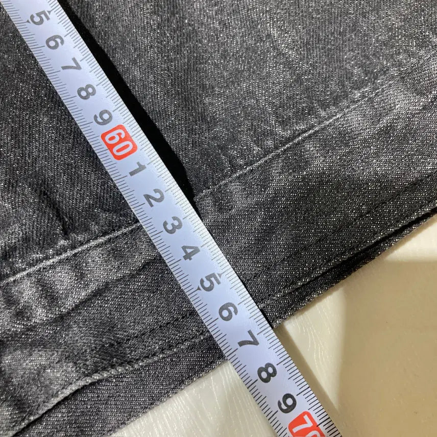 [BUNJANG] Vintage Non-Collar Denim Jacket / [L]빈티지 논카라 데님 자켓 0459
