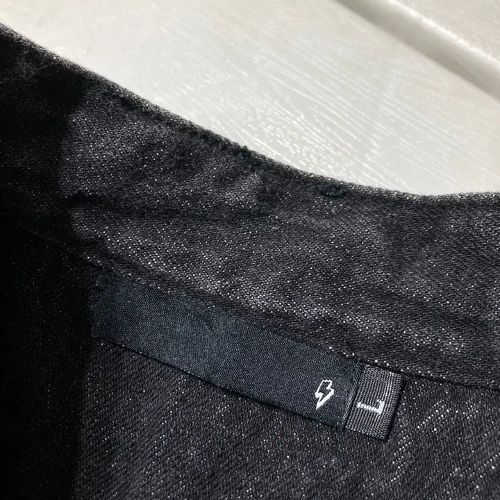 [BUNJANG] Vintage Non-Collar Denim Jacket / [L]빈티지 논카라 데님 자켓 0459