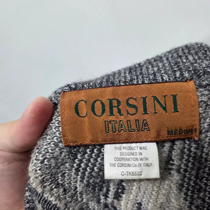 [BUNJANG] Corsini Cable Knit Sweater / Corsini 패턴 케이블 스웨터 니트 M 26042107