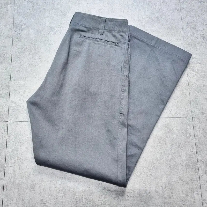 [BUNJANG] 80s Japanese Cotton Work Pants / 80s jpn Cotton 100 Grey Work Pants 33 sz