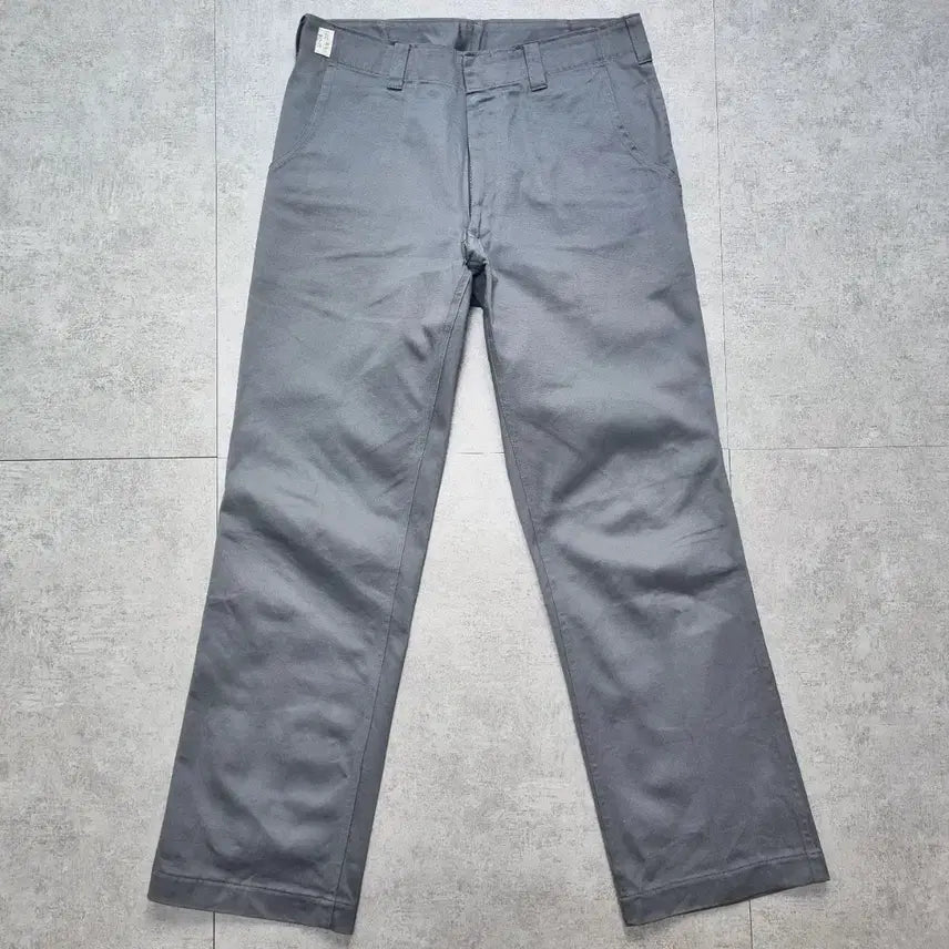 [BUNJANG] 80s Japanese Cotton Work Pants / 80s jpn Cotton 100 Grey Work Pants 33 sz