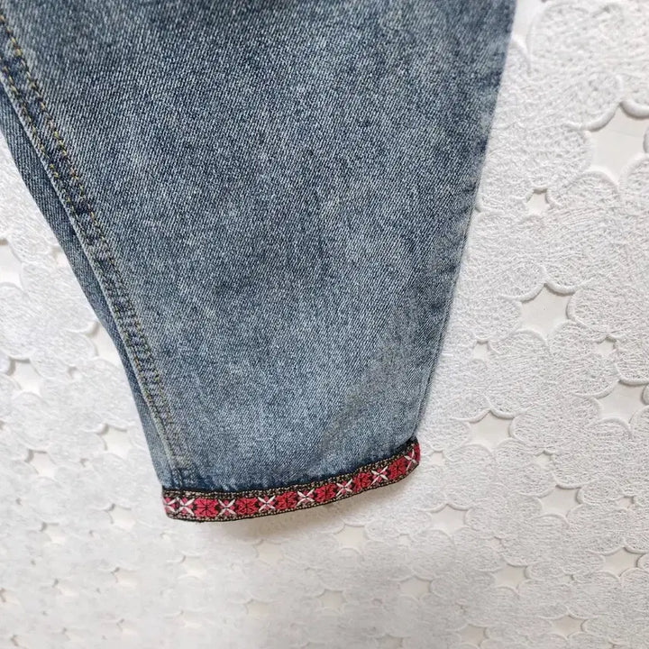 [SOLD OUT] 청 밴딩바지 여성66~77
