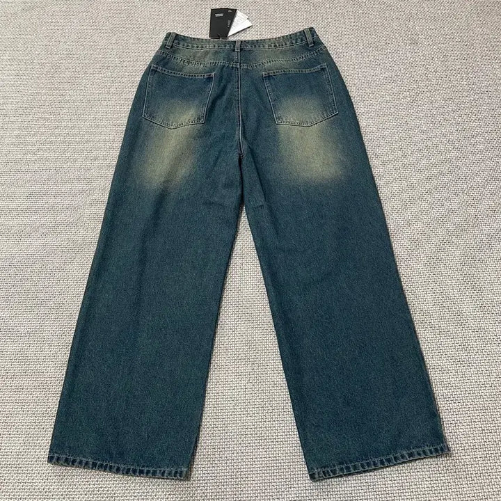 [BUNJANG] Remainsecond Wide Jeans / L 새상품 리메인세컨드 와이드 청바지 하의 B.6616