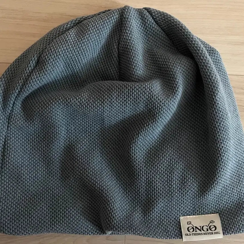 [SOLD OUT] 온고 매듭 와플 비니 블루