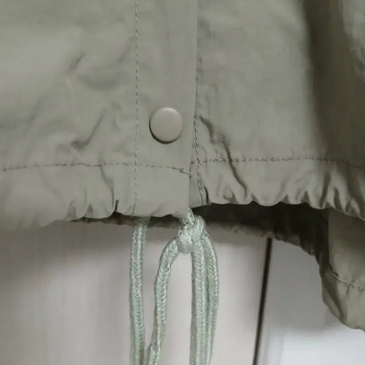[BUNJANG] Olive Green Windbreaker Jacket / 올리브그린 바람막이