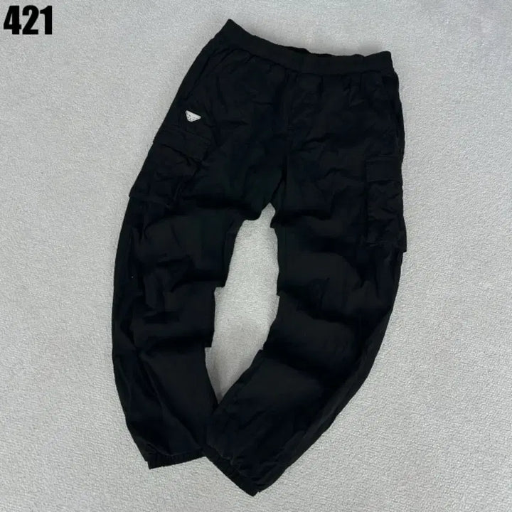 [BUNJANG] Dynafit Black Cargo Jogger Pants / 다이나핏 블랙 카고 조거 팬츠