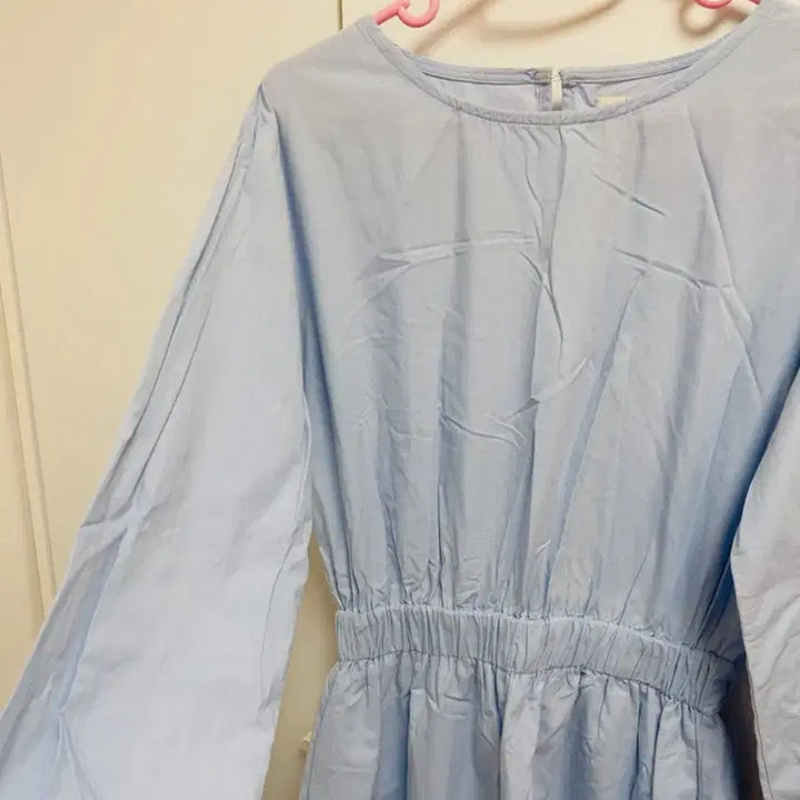 [BUNJANG] Sky Blue Long Dress / 스카이블루 롱원피스