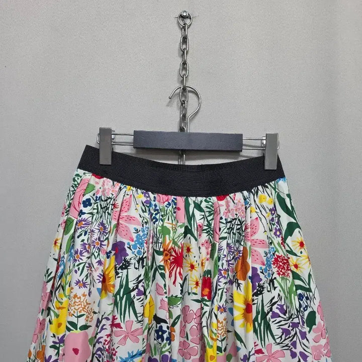 [SOLD OUT] 플라워 패턴 밴딩스커트