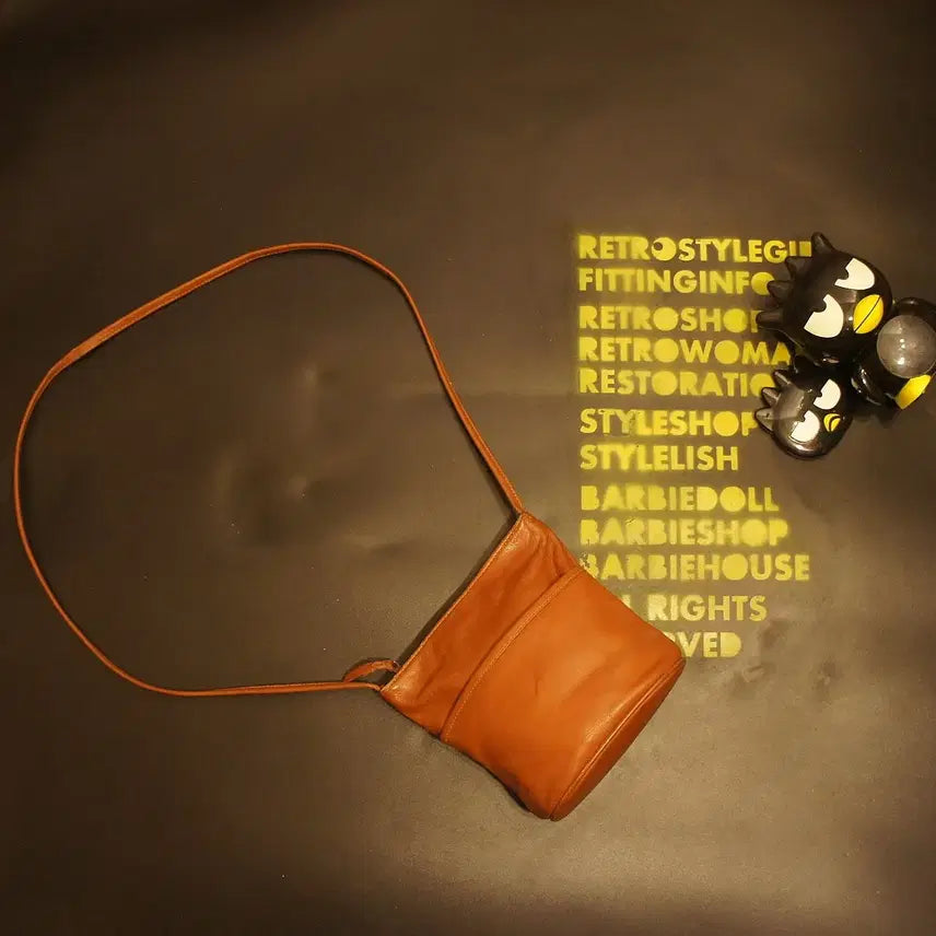 [BUNJANG] Vintage Leather Crossbody Bag / 6994 크로스가방 크로스백 가죽백 가죽가방 빈티지가방 여성가방 남자백