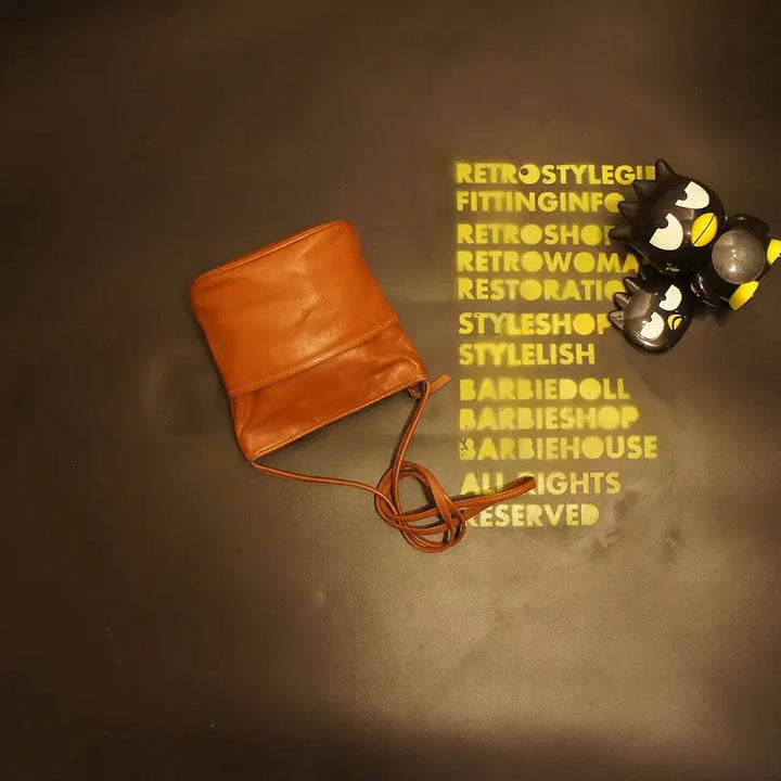 [BUNJANG] Vintage Leather Crossbody Bag / 6994 크로스가방 크로스백 가죽백 가죽가방 빈티지가방 여성가방 남자백