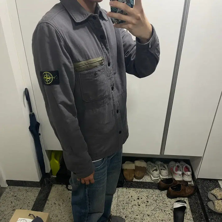 [SOLD OUT] 스톤아일랜드 셔츠 자켓