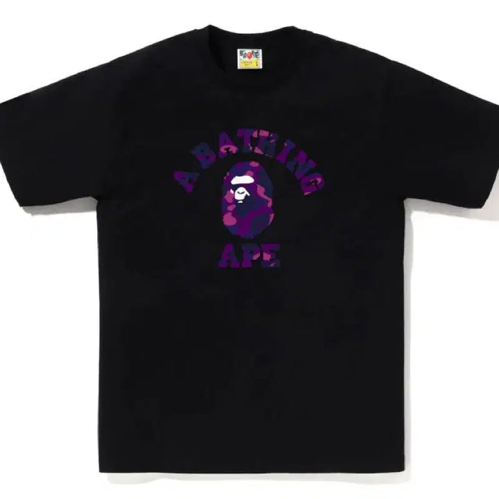 [BUNJANG] BAPE T-shirt (White, Black) M / 베이프 반팔 흰색 M