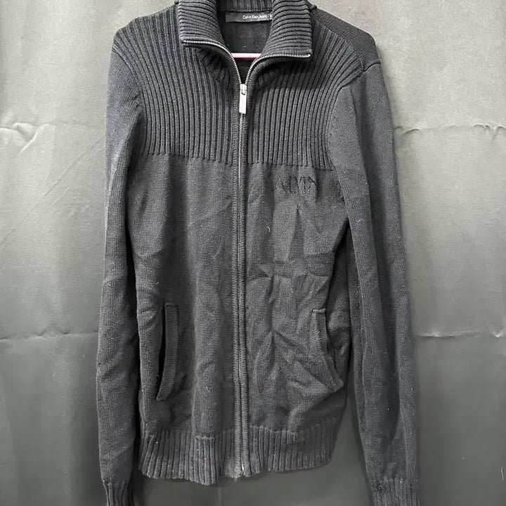 [BUNJANG] Calvin Klein Vintage Knit Zip-Up Jacket / <만원빈티지> 최저가 보장!! 캘빈 니트 집업