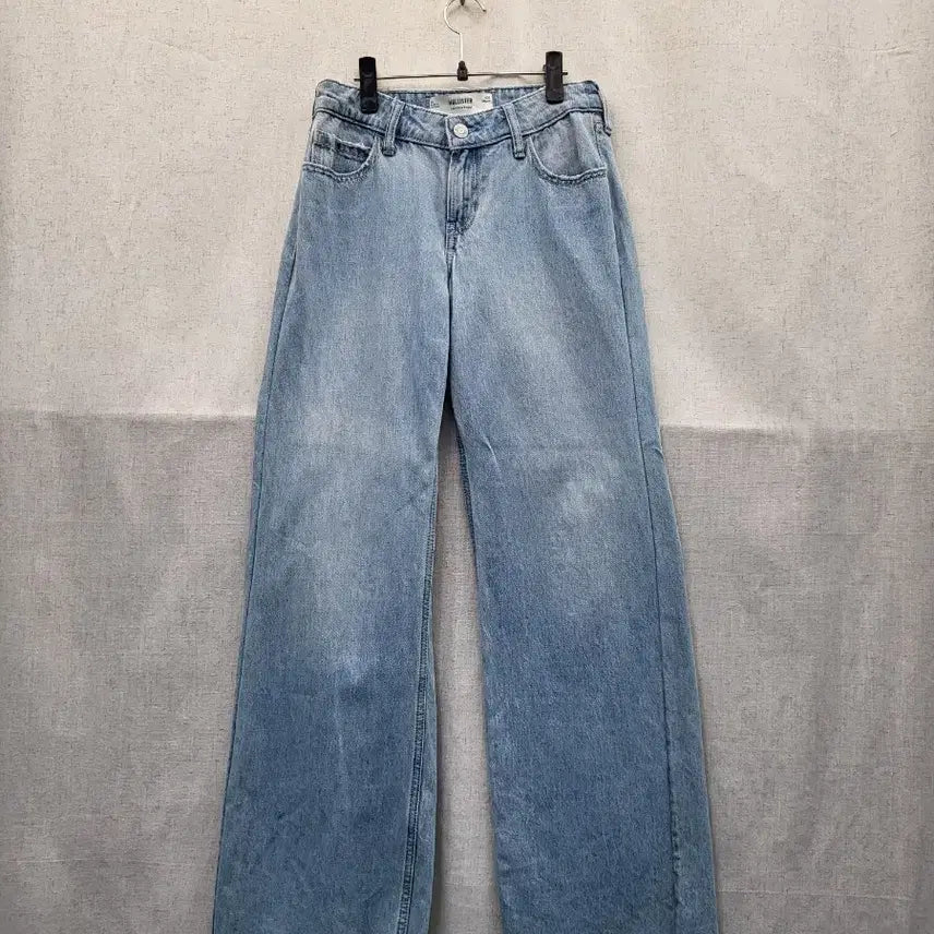 [BUNJANG] Hollister Wide Denim Jeans / 홀리스터 와이드 데님 청바지