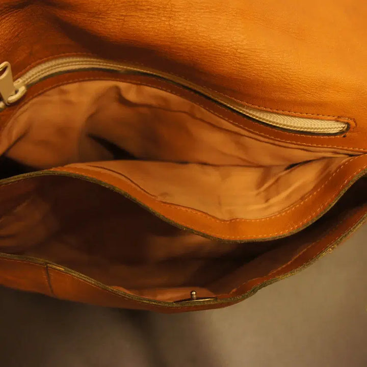 [BUNJANG] Vintage Leather Shoulder Bag / 7007 숄더백 크로스백 가죽백 가죽가방 빈티지가방 여성가방 여자백