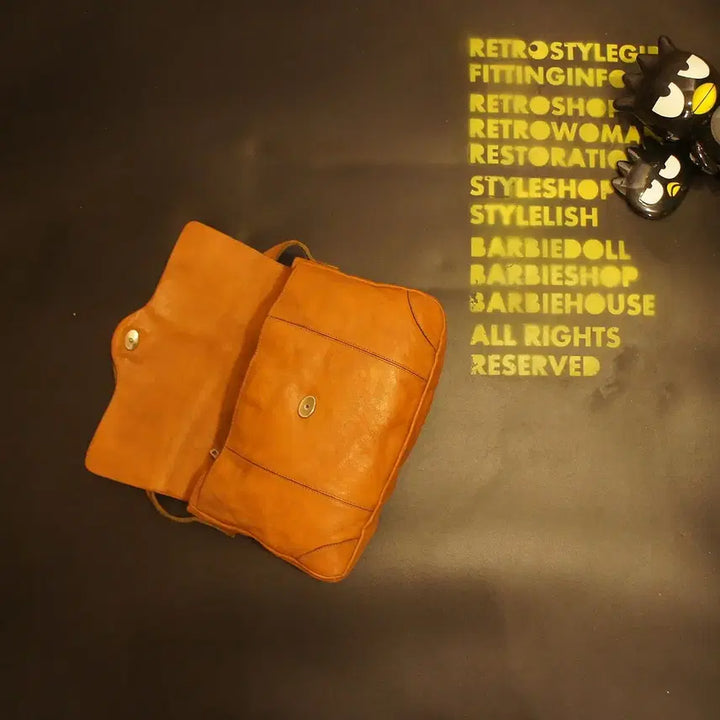 [BUNJANG] Vintage Leather Shoulder Bag / 7007 숄더백 크로스백 가죽백 가죽가방 빈티지가방 여성가방 여자백