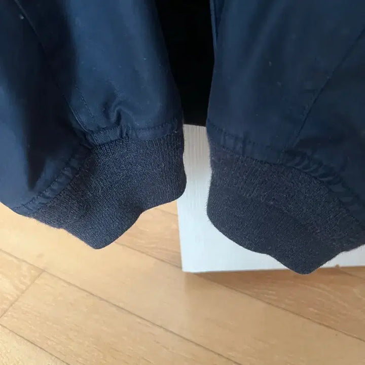 [BUNJANG] POTTERY Cotton Navy Blouson Jacket - Size 1 / POTTERY 코튼 네이비 블루종자켓 1사이즈