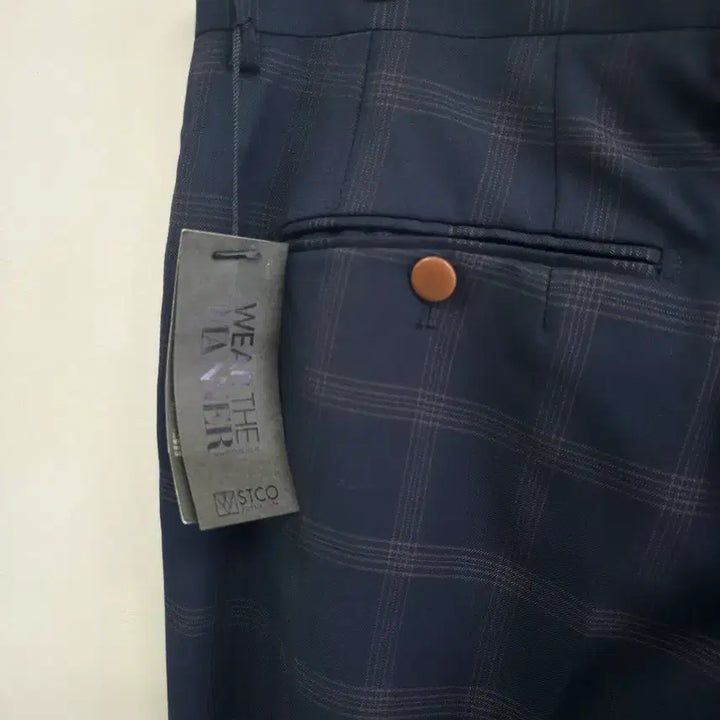 [BUNJANG] STCO Slim Fit Checkered Pants / 새제품) STCO 체크 슬림핏 팬츠 84