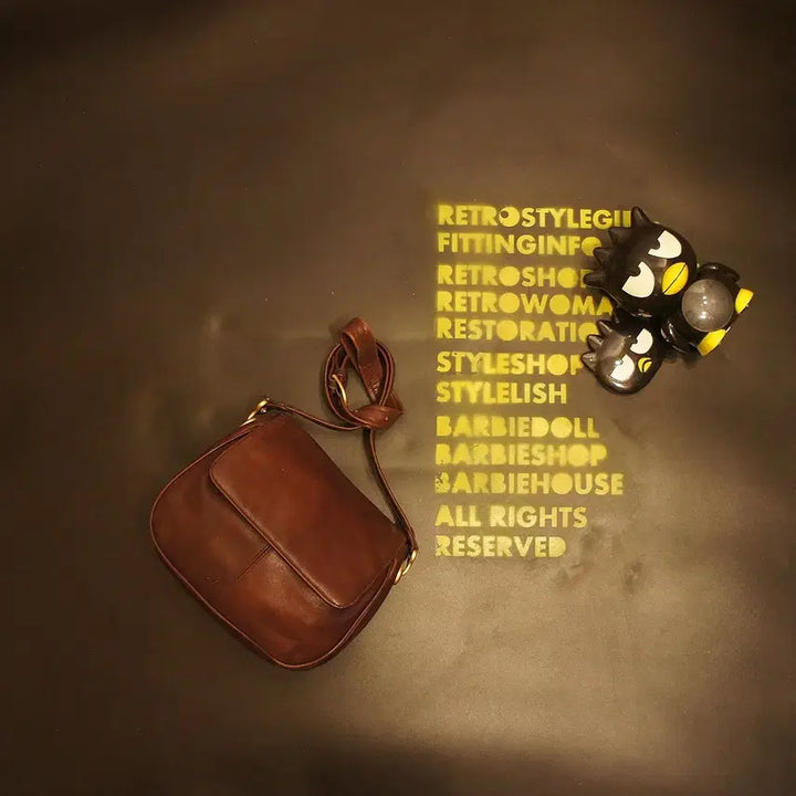 [BUNJANG] Vintage Crossbody Leather Bag / 452 크로스가방 크로스백 가죽백 가죽가방 빈티지가방 여성가방 여자백