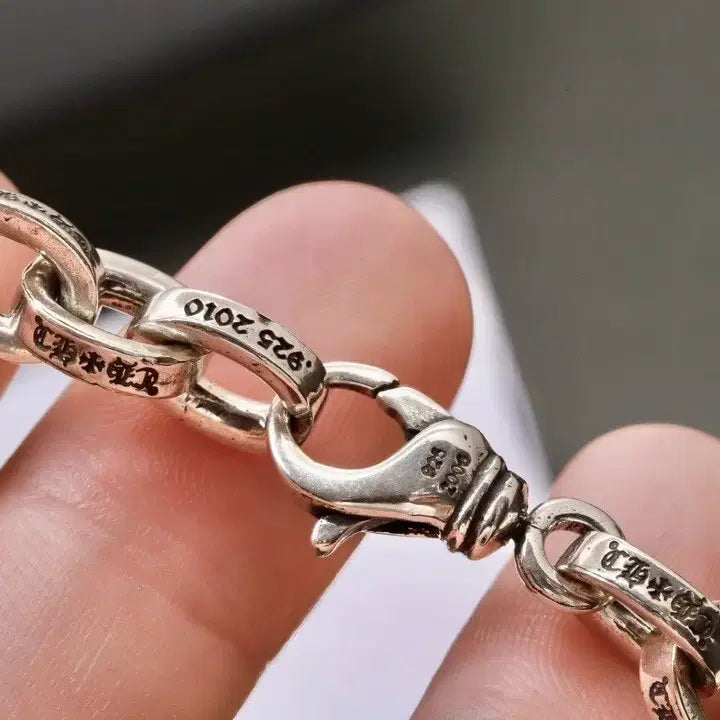 [BUNJANG] Chrome Hearts Classic Bracelet Lobster Clasp / 크롬하츠 클래식 팔찌 랍스터 클래습 패션 아이템