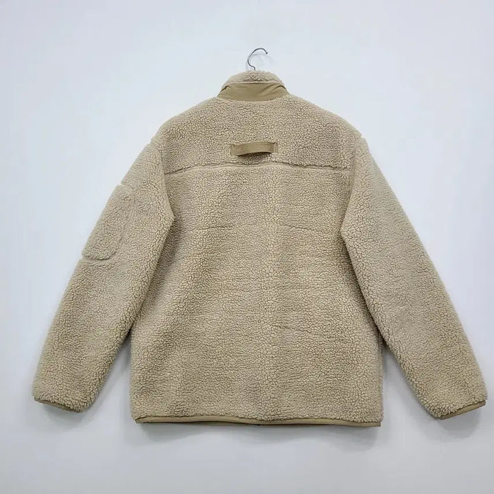 [BUNJANG] Discovery Beige Fleece Jacket / 디스커버리 베이지 뽀글이 플리스 자켓/105/앨리스/1022