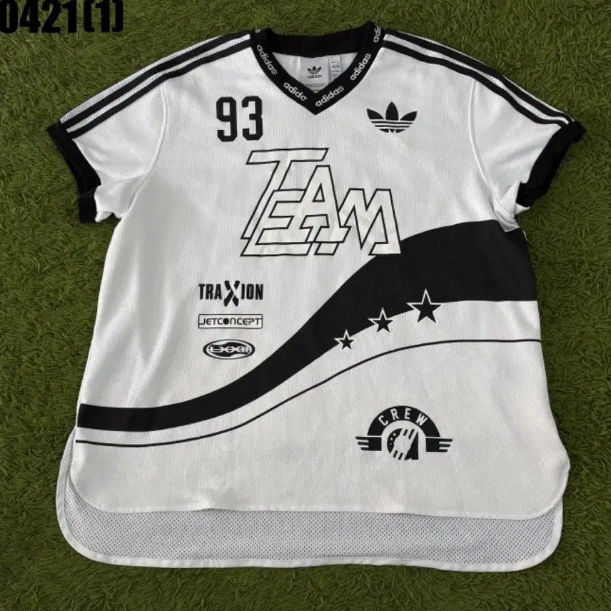 [SOLD OUT] 아디다스 TEAM 반팔 티셔츠 화이트 93