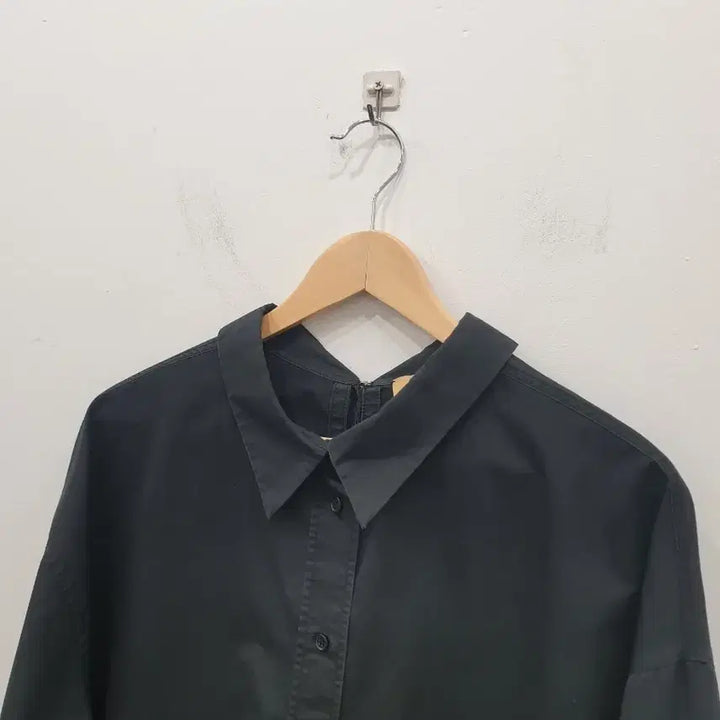 [BUNJANG] SYSTEM EDITO Black Ribbon Blouse / 시스템 EDITO 블랙 리본 블라우스 (66-77)