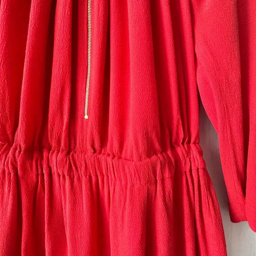 [BUNJANG] Sandro Red Dress (Size 2) / 컨디션 촤상 sandro 레드 원피스 사이즈 2(55사이즈)