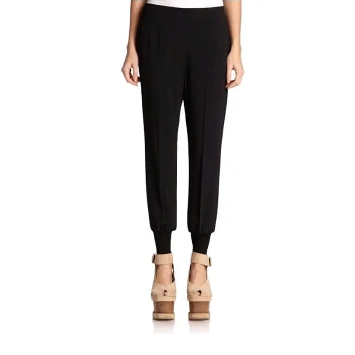 [BUNJANG] Paper Moon Joker Pants - Black / 페이퍼문 밴딩 조커 팬츠 - 블랙,55