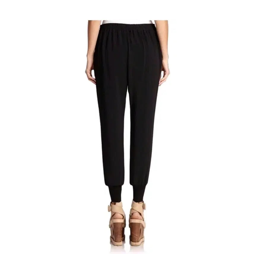 [BUNJANG] Paper Moon Joker Pants - Black / 페이퍼문 밴딩 조커 팬츠 - 블랙,55