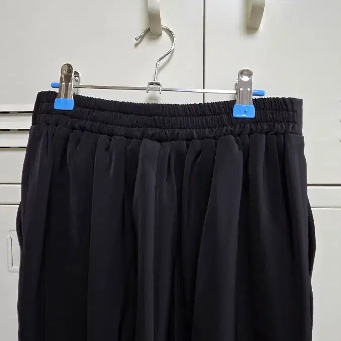 [BUNJANG] Paper Moon Joker Pants - Black / 페이퍼문 밴딩 조커 팬츠 - 블랙,55