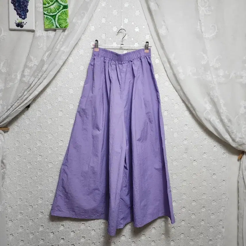 [SOLD OUT] 보라 와이드팬츠 여성55