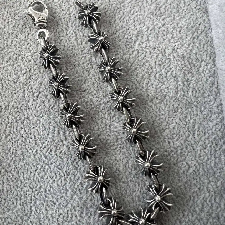 [BUNJANG] Chrome Hearts Classic Bracelet Lobster Clasp / 크롬하츠 클래식 팔찌 랍스터 클래습 잠금장치  패션 아이템