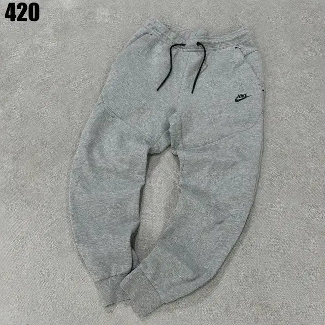 [BUNJANG] Nike Tech Fleece Gray Training Pants / 나이키 테크 플리스 회색 트레이닝 바지