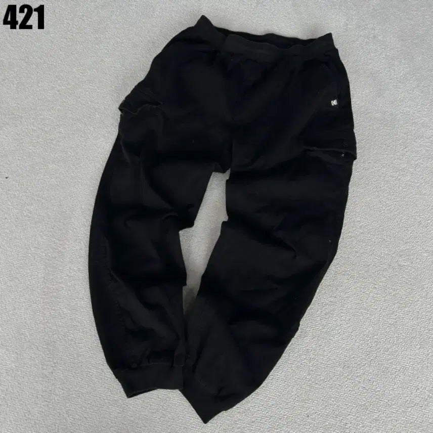 [BUNJANG] Kodak Black Cargo Jogger Pants / 코닥 검정색 카고 조거팬츠